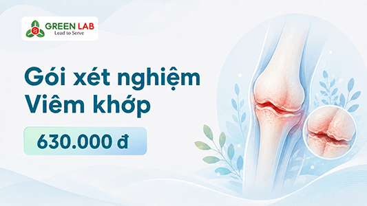 Gói xét nghiệm viêm khớp