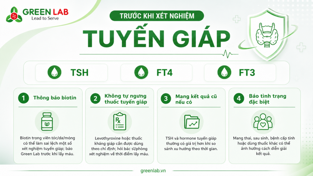 xét nghiệm tuyến giáp