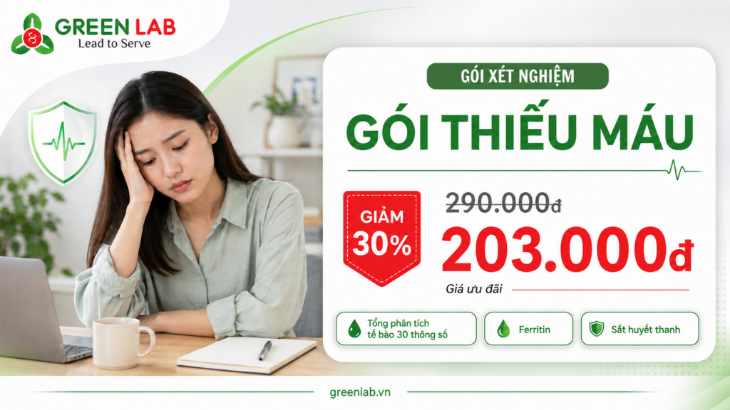 xét nghiệm thiếu máu