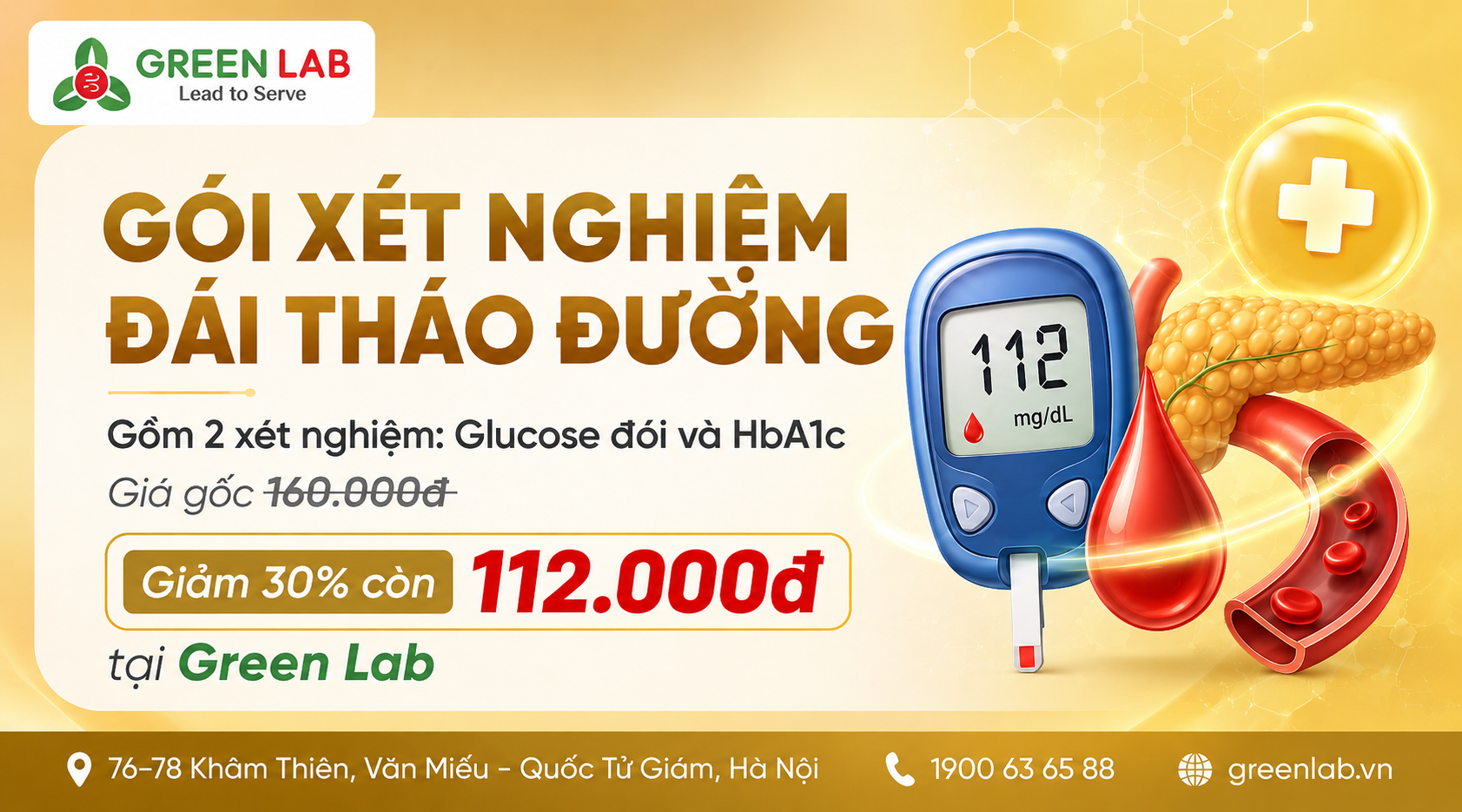 Gói xét nghiệm Đái tháo đường