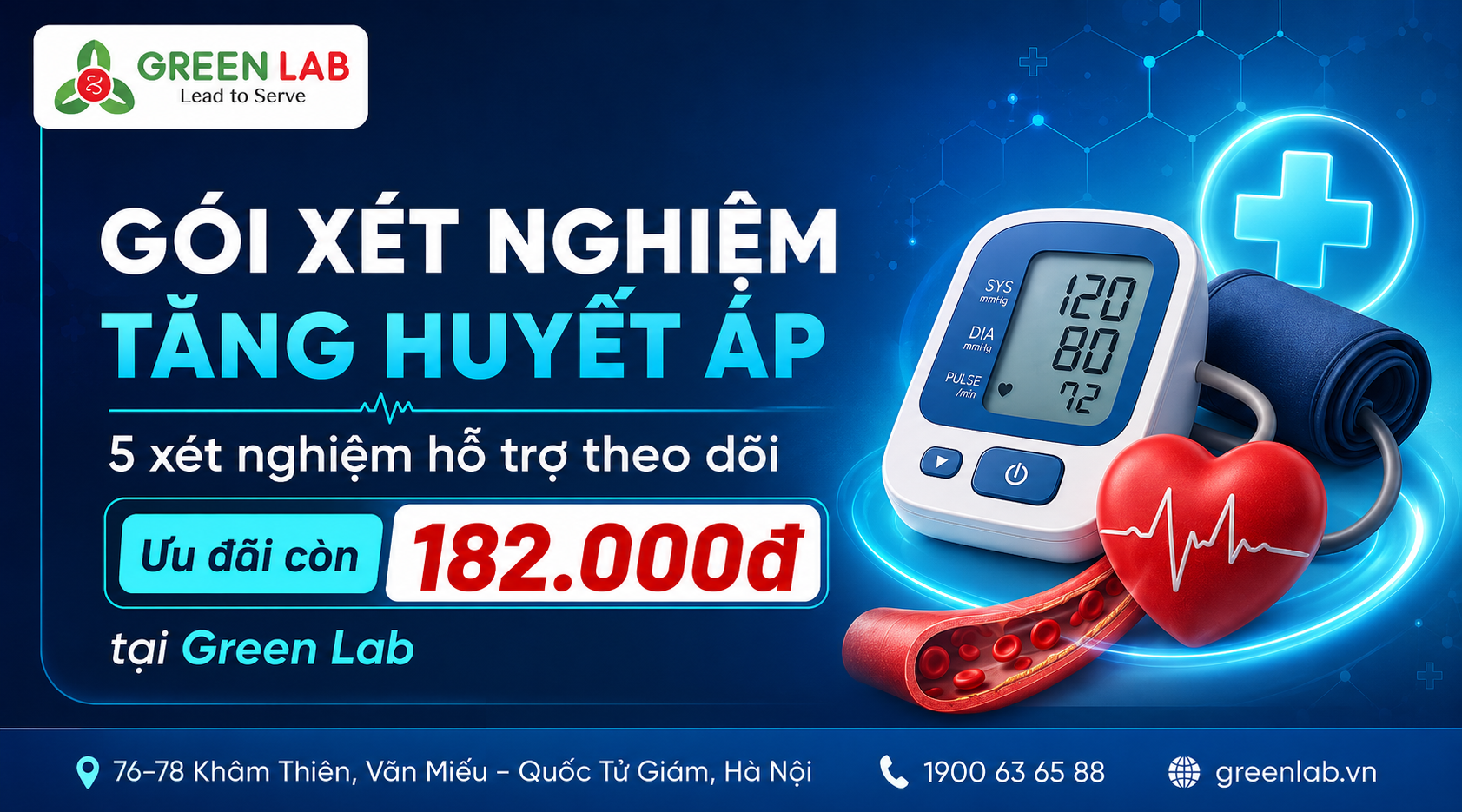 Gói xét nghiệm Tăng huyết áp