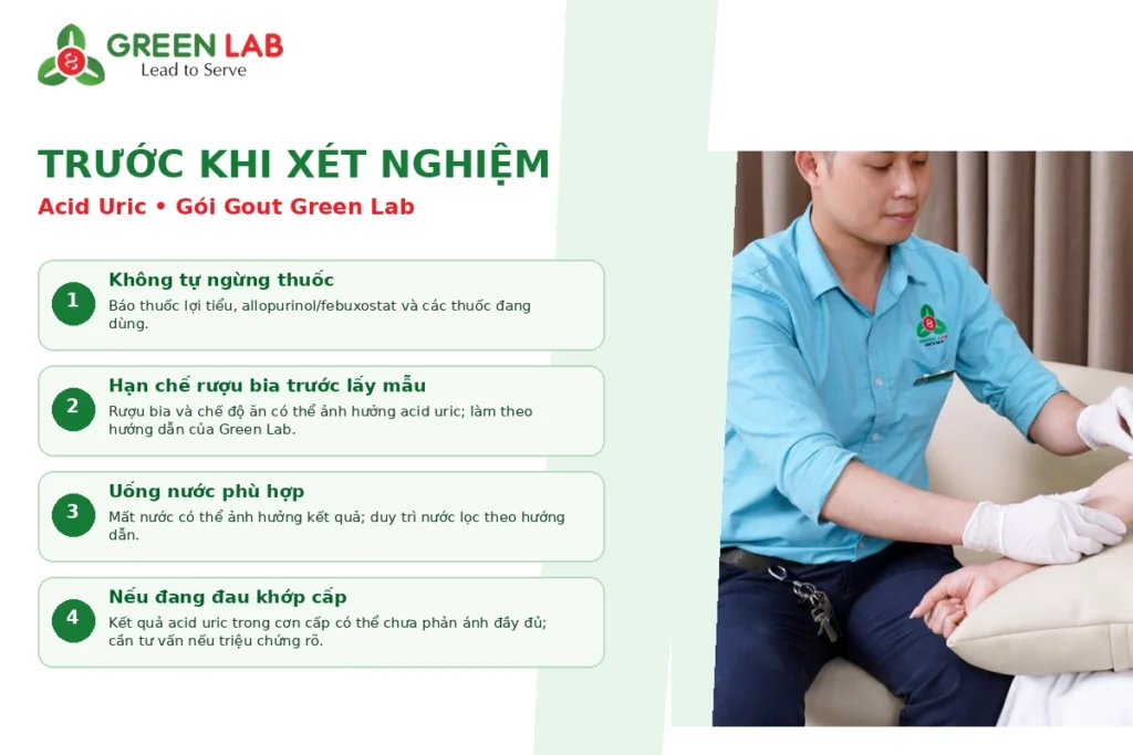 xét nghiệm gout