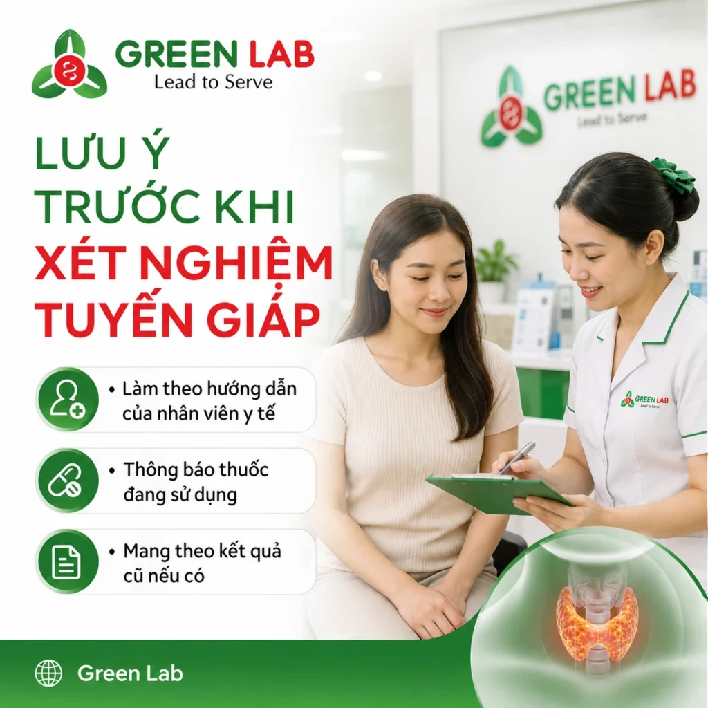 xét nghiệm tuyến giáp