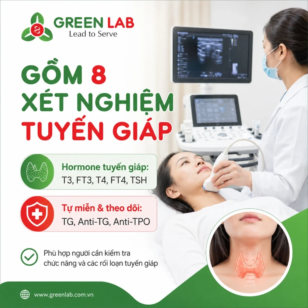 xét nghiệm tuyến giáp