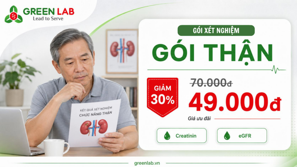 xét nghiệm thận
