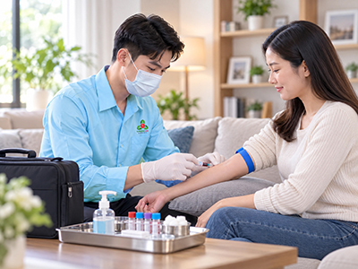 Lấy mẫu tại nhà