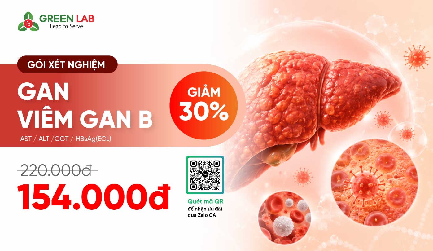Ưu đãi xét nghiệm Gan/ Viêm gan B