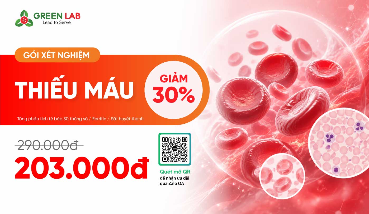 Ưu đãi xét nghiệm Thiếu máu