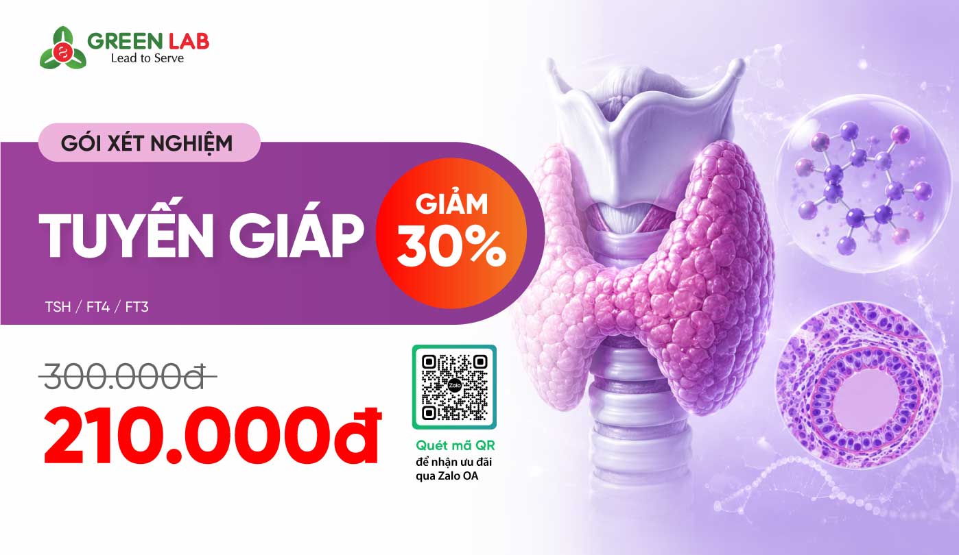 Ưu đãi xét nghiệm Tuyến giáp