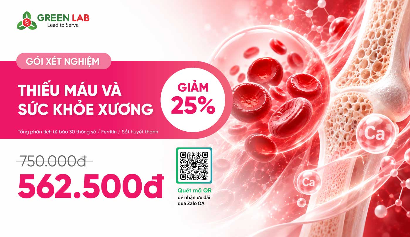 Gói Thiếu máu & sức khỏe xương
