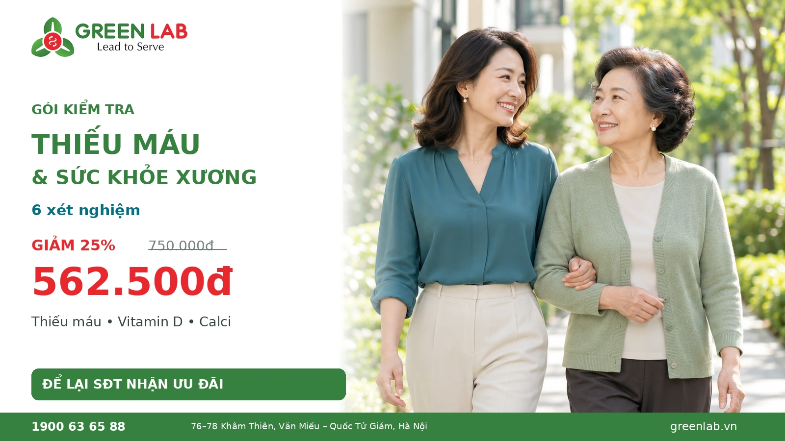 thiếu máu & sức khỏe xương